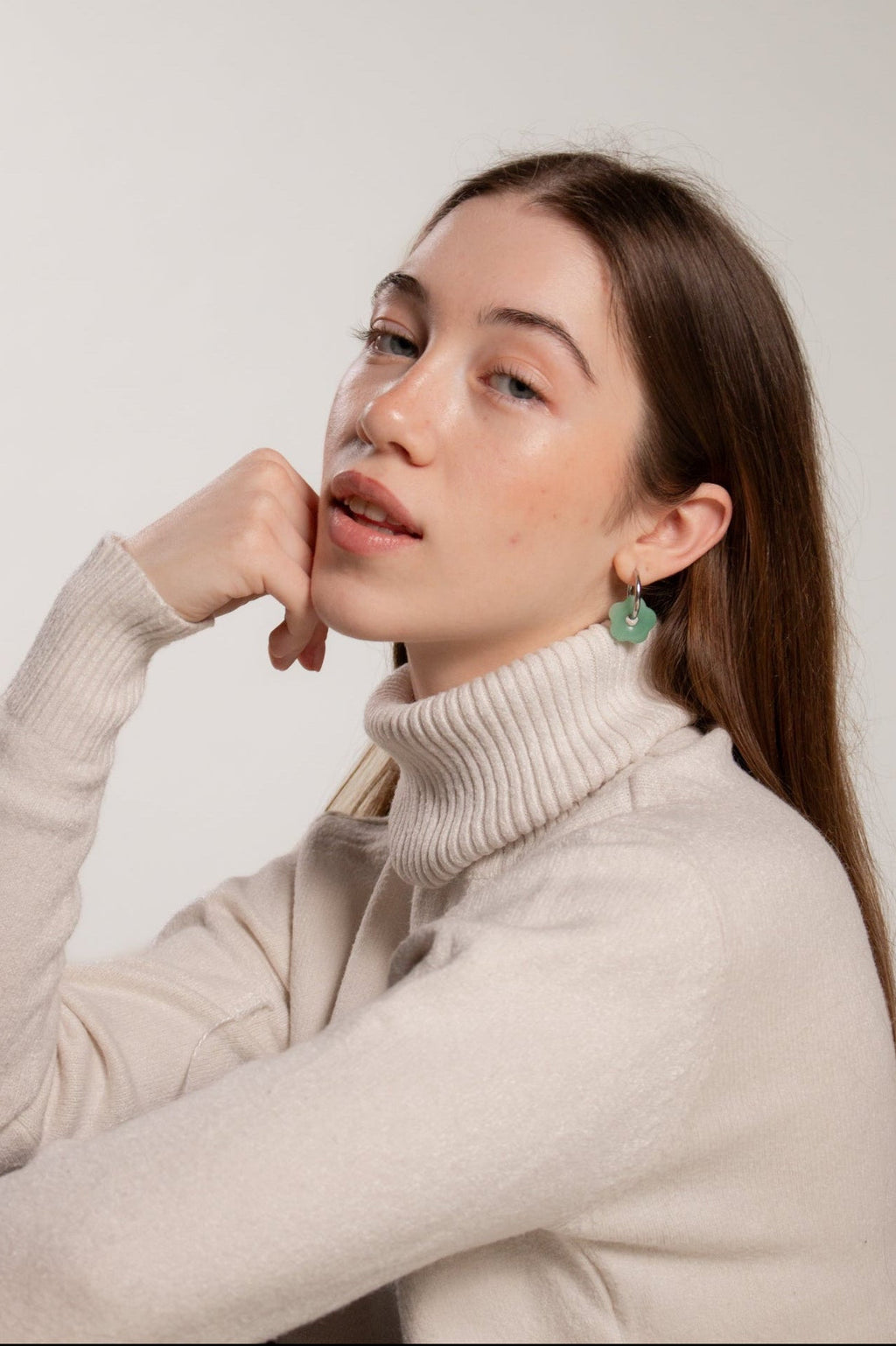 Pendientes Aventurina Verde