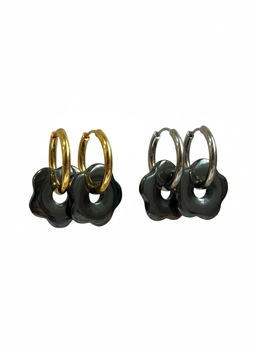 Pendientes Hematites